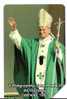 POPE JOHN PAUL II (Poland Old Card 50. Units) Pape Papst Papa Paus Karol Wojtyla Jean Juan Pablo Religion Christianity - Pologne