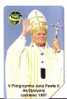 POPE JOHN PAUL II (Poland Old Card) Pape Papst Papa Paus Karol Wojtyla Jean Juan Pablo Religion Christianity - Poland