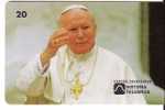 POPE JOHN PAUL II (Brazil Old Card) Pape Papst Papa Paus Karol Wojtyla Jean Juan Pablo Religion Christianity - Brésil