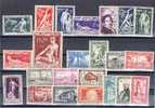 MONACO - 2 SETS 1948-49 UNUSED LIGHT HINGED - Altri & Non Classificati