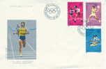 TENNIS FDC ROUMANIE 1988 JEUX OLYMPIQUES DE SEOUL AVIRON,TENNIS ET BOXE - Summer 1988: Seoul