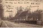 95 EAUBONNE Cpa Animée De L'Eglise + Petit Attelage - Ermont-Eaubonne