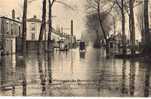 93 NEUILLY PLAISANCE Bd De La Marne Et Rue De Paris Inondation  Superbe - Neuilly Plaisance