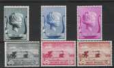 Belgie OCB 532 / 537 (**) - Unused Stamps