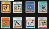 POLAND 1966 SOCCER WORLD CUP SET OF 8 + MS NHM ( FOOTBALL SPORTS ) - Ongebruikt