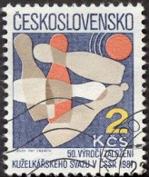 Pays : 464,2 (Tchécoslovaquie : République Fédérale)  Yvert Et Tellier N° :  2708 (o) - Usati