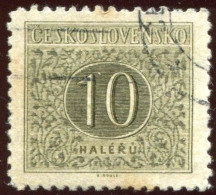 Pays : 464,1 (Tchécoslovaquie : République Démocratique)  Yvert Et Tellier N° : Tx    80 (o) - Impuestos