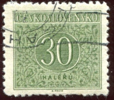 Pays : 464,1 (Tchécoslovaquie : République Démocratique)  Yvert Et Tellier N° : Tx    81 (o) - Postage Due