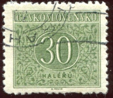 Pays : 464,1 (Tchécoslovaquie : République Démocratique)  Yvert Et Tellier N° : Tx    81 (o) - Impuestos