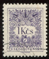 Pays : 464,15 (Tchécoslovaquie : République Socialiste)  Yvert Et Tellier N° : Tx   97 (o) - Postage Due