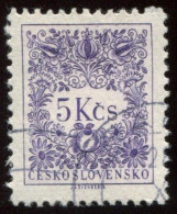 Pays : 464,15 (Tchécoslovaquie : République Socialiste)  Yvert Et Tellier N° : Tx  101 (o) - Impuestos