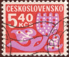 Pays : 464,2 (Tchécoslovaquie : République Fédérale)  Yvert Et Tellier N° : Tx   102 (o) - Timbres-taxe