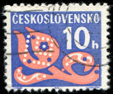 Pays : 464,2 (Tchécoslovaquie : République Fédérale)  Yvert Et Tellier N° : Tx   103 (o) - Timbres-taxe