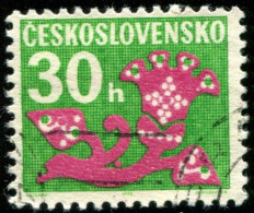 Pays : 464,2 (Tchécoslovaquie : République Fédérale)  Yvert Et Tellier N° : Tx   105 (o) - Timbres-taxe