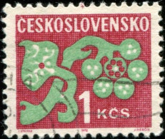 Pays : 464,2 (Tchécoslovaquie : République Fédérale)  Yvert Et Tellier N° : Tx   108 (o) - Postage Due