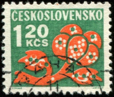 Pays : 464,2 (Tchécoslovaquie : République Fédérale)  Yvert Et Tellier N° : Tx   109 (o) - Impuestos