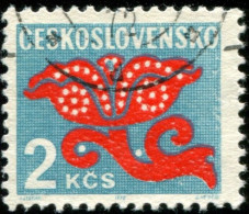 Pays : 464,2 (Tchécoslovaquie : République Fédérale)  Yvert Et Tellier N° : Tx   110 (o) - Timbres-taxe
