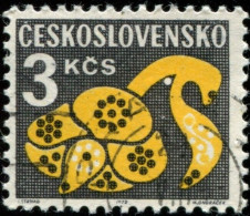 Pays : 464,2 (Tchécoslovaquie : République Fédérale)  Yvert Et Tellier N° : Tx   111 (o) - Timbres-taxe