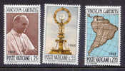 Vatican 39° Congrès Eucharistique à Bogota - Unused Stamps
