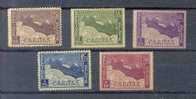 Belgie : Ocb Nr 249 - 253 * Postfris Met Scharnier (zie Scan) - Unused Stamps