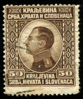 Pays : 410,60 (Royaume Des Serbes, Croates Et Slovènes)  Yvert Et Tellier N° :   159 (o) - Used Stamps