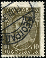 Pays : 507,1 (Yougoslavie : Royaume De)   Yvert Et Tellier N° :   218 (B) (o) - Used Stamps