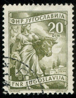 Pays : 507,2 (Yougoslavie : République Démocratique Fédérative)   Yvert Et Tellier N° :    559 (o) - Usati