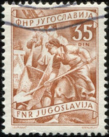 Pays : 507,2 (Yougoslavie : République Démocratique Fédérative)   Yvert Et Tellier N° :    596 (o) - Used Stamps