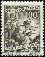 Pays : 507,2 (Yougoslavie : République Démocratique Fédérative)   Yvert Et Tellier N° :    599 (o) - Usati