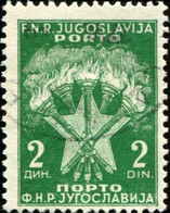 Pays : 507,2 (Yougoslavie : République Démocratique Fédérative)   Yvert Et Tellier N° : Tx   115 (o) - Impuestos