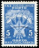 Pays : 507,2 (Yougoslavie : République Démocratique Fédérative)   Yvert Et Tellier N° : Tx   116 (o) - Timbres-taxe