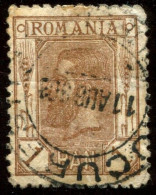 Pays : 409,2 (Roumanie : Royaume (Charles Ier (1881-    )) Yvert Et Tellier N° :   125 (o) - Used Stamps
