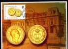 THE ROMANIAN COIN HISTORY GOLDEN COINS,MAXIMUM CARD News 2006. - Monnaies