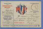 Kaart"Correspondance Militaire"met Stempel Postes Militaires Belgique  Op 9/9/1916, Naar " Aumonier Militaire Belge" - Army: Belgium