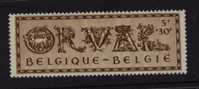 BELGIQUE * 1943-44 N° 630 YT + PORT - Unused Stamps