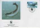 W0163 Phoque Ommatophoca Rossi Antarctique Britannique 1992 FDC Premier Jour WWF - Other & Unclassified