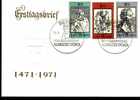 Fdc Art > Peinture > Gravures DDR 1971  Albretch Dürer Autoportrair & Paysans Devisant & Philippe Melantchon - Gravuren