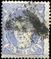 Pays : 166,2 (Espagne : Régence (1))  Yvert Et Tellier N° :  107 (o) - Usados