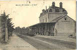 87 - HAUTE-VIENNE - BELLAC - CHEMIN De FER - TRAIN - SUPERBE LOCOMOTIVE En GARE - Bellac