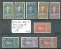 CONGO BELGE  No COB 138+142-149 * (  Avec Charnière ) Série Incomplète.     Cote: 33 € - Unused Stamps