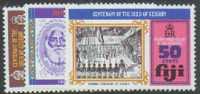 FIJI -  1974 Deed Of Cession. Scott 354-6. MNH. Flags - Fidji (1970-...)