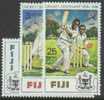 FIJI -  1974 Centenary Of Cricket. Sport. Scott 344-6. MNH - Fidji (1970-...)