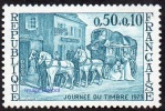 France Transport N° 1749 ** Journée Du Timbre - Chevaux / Cheval - Diligence - Stage-Coaches