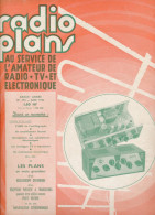 "Radio Plans" N° 176, Juin 1962,au Service De L'amateur De Radio, TV Et Electronique. Sommaire : Voir Scan. - Libri & Schemi