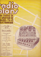 "Radio Plans" N° 179, Septembre 1962,au Service De L'amateur De Radio, TV Et Electronique. Sommaire : Voir Scan. - Literature & Schemes