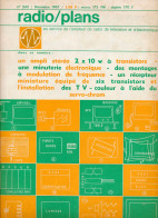 "Radio Plans" N° 242, Decembre 1967, Au Service De L'amateur De Radio, TV Et Electronique. Sommaire : Voir Scan. - Libri & Schemi