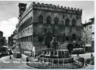 ITALIE Perugia La Grande Fontaine Et Palais Communal (Ed.Umberto Bellucci Bar Priv. Perugia) - Sonstige & Ohne Zuordnung