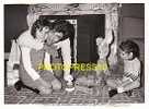 PHOTO DE PRESSE / RARE  : Enrico MACIAS Et Ses Enfants  . 1970  ( 2 ) - Fotos
