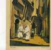 CARTON  UNE RUE ARABE FORMAT 19.5X 13 - Ohne Zuordnung