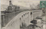 TARARE   VIADUC AVEC TRAIN - Tarare